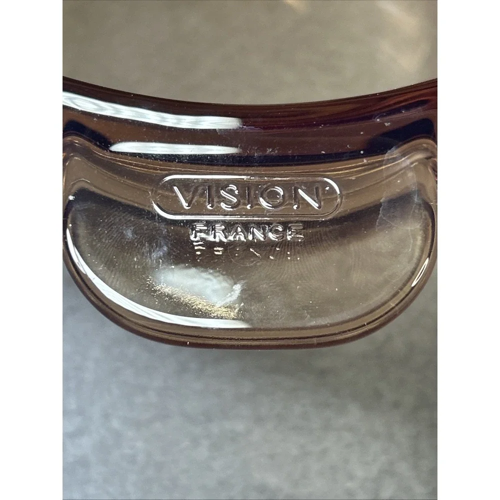 Vintage Visions Amber Glass Double Boiler Insert –‎ France V‑20‑B